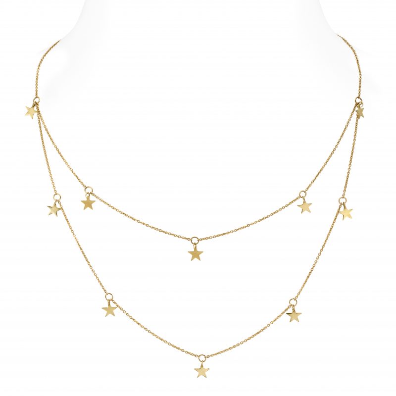 Necklace Céleste 10 stars